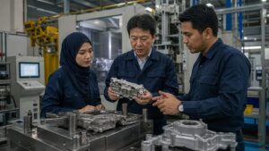 ダイカストM&AでSTGとSTX PRECISIONのアルミ・マグネシウム技術補完を分析するイメージ
